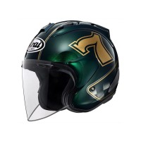 Мотошлем ARAI SZ-RAM X Cafe Racer Green