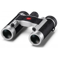 Бинокль Leica Ultravid 8x20 кожа, серебристый